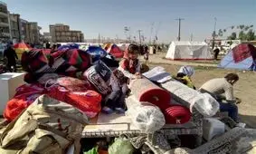 وضعیت اسفبار زلزله‌زدگان استان کرمانشاه + تصاویر