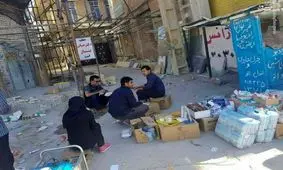 عکس / مطب خیابانی یک پزشک در سرپل‌ذهاب