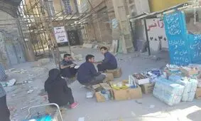 عکس / مطب خیابانی یک پزشک در سرپل‌ذهاب