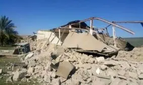 تخریب کامل مرکز تحقیقات کشاورزی کرمانشاه در زلزله