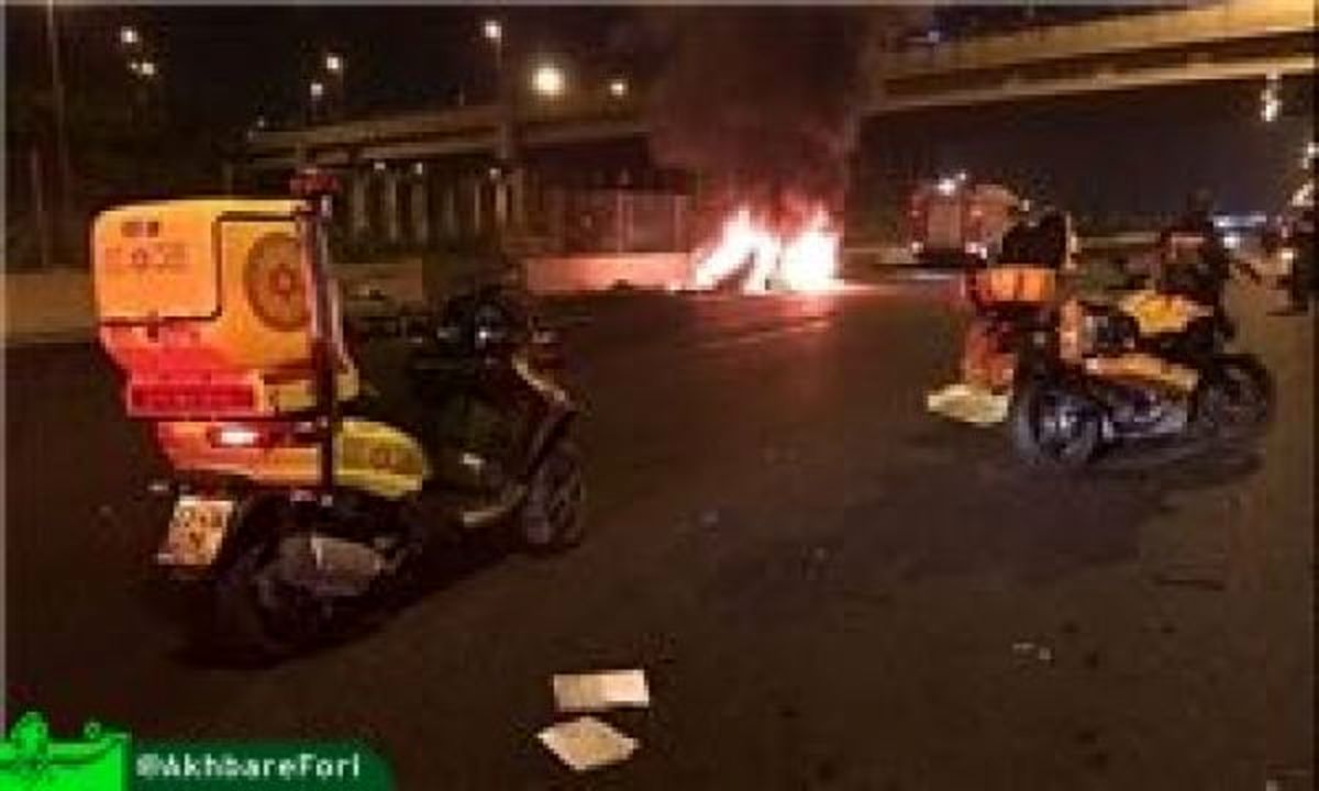 انفجار یک خودرو در تل آیو
