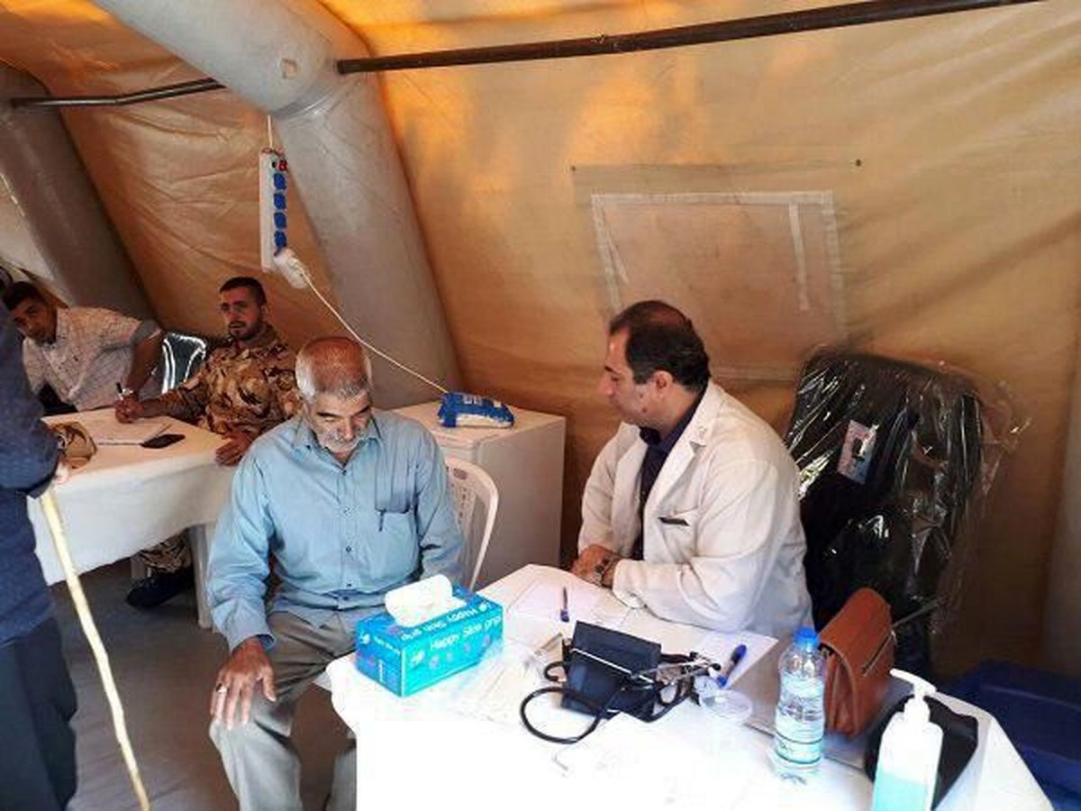تاکنون احداث ۶ بیمارستان صحرایی سپاه در مناطق زلزلهزده