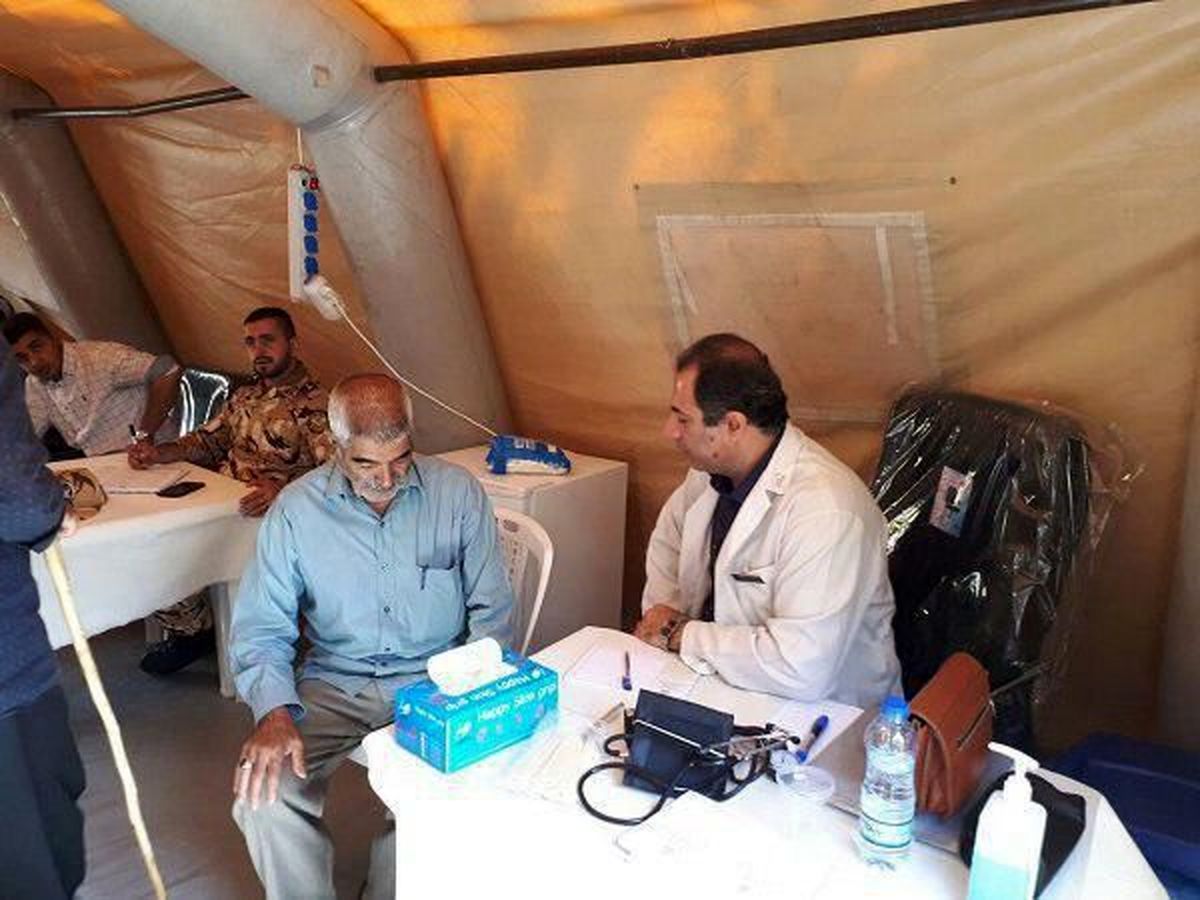 تاکنون احداث ۶ بیمارستان صحرایی سپاه در مناطق زلزله‌زده