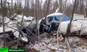 سقوط یک هواپیما سبک ال ۴۱۰ در روسیه