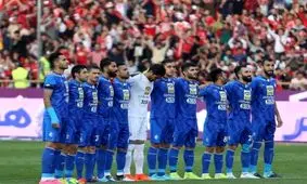 رونمایی از ترکیب استقلال مقابل سیاه‌جامگان