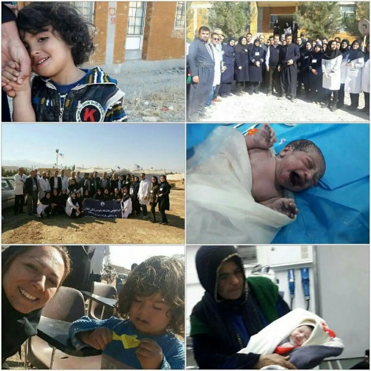 ۳۰۰۰ نفر توسط تیم درمانی گیلان در کرمانشاه ویزیت شدند