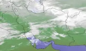 بارش برف در محورهای پنج استان کشور