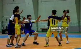 گزارش تصویری آخرین روز مسابقات هندبال جوانان گیلان