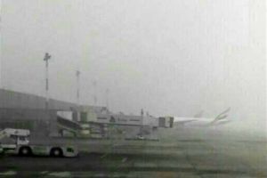 پروازهای فرودگاه امام به دلیل مه شدید مختل شد