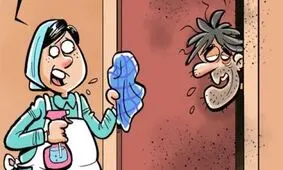 کاریکاتور / دستمال کشی