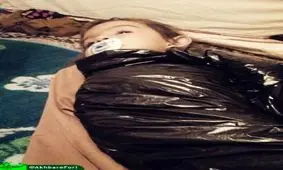 نایلون پیچ کردن کودک زلزله زده برای محافظت از سرما