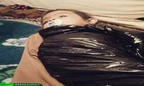 نایلون پیچ کردن کودک زلزله زده برای محافظت از سرما