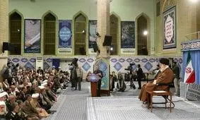 رهبر انقلاب: عامل نابودی و دفع غده سرطانی داعش روحیه و احساس بسیجی بود