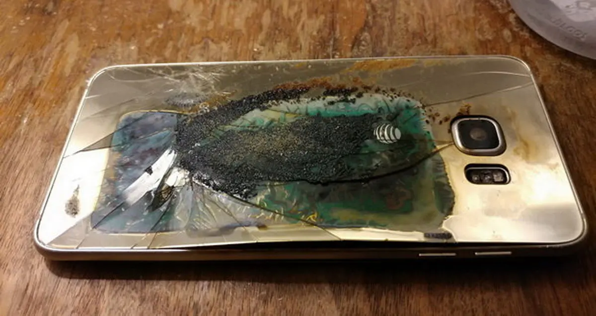 سامسونگ گلکسی اس ۶ هم آتش گرفت