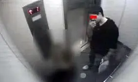 نقشه کثیف جوان 20 ساله برای دختر بیچاره در آسانسور