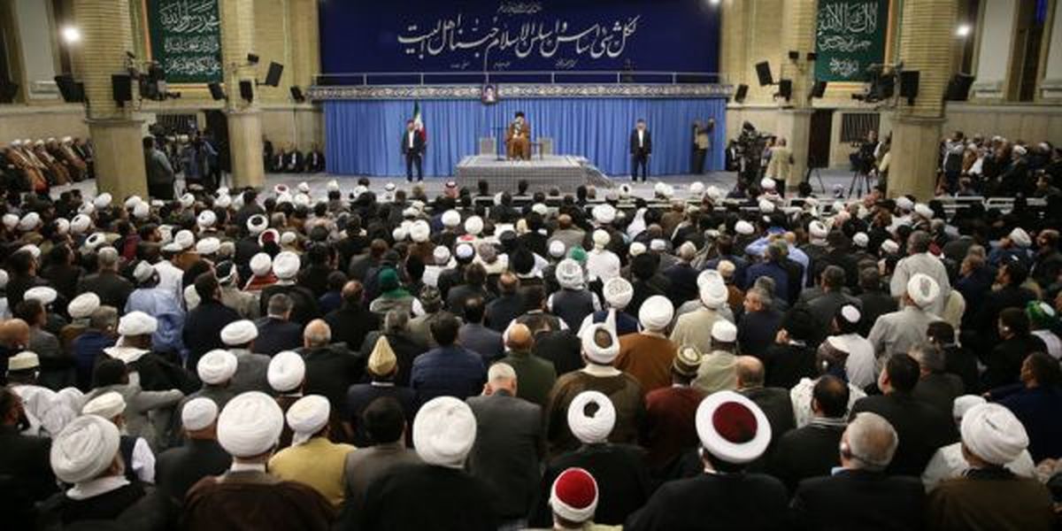 رهبر انقلاب:در مواجهه با استکبار، کمک میکنیم و از گفتنش ابایی نداریم/فیلم