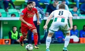 جهانبخش دومین بازیکن برتر هفته هلند