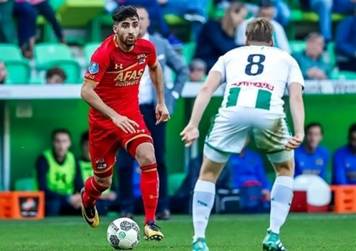 جهانبخش دومین بازیکن برتر هفته هلند