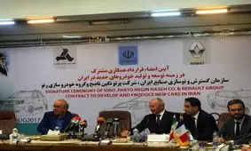 قرارداد رنو،موضوع سئوال از وزیر صنعت