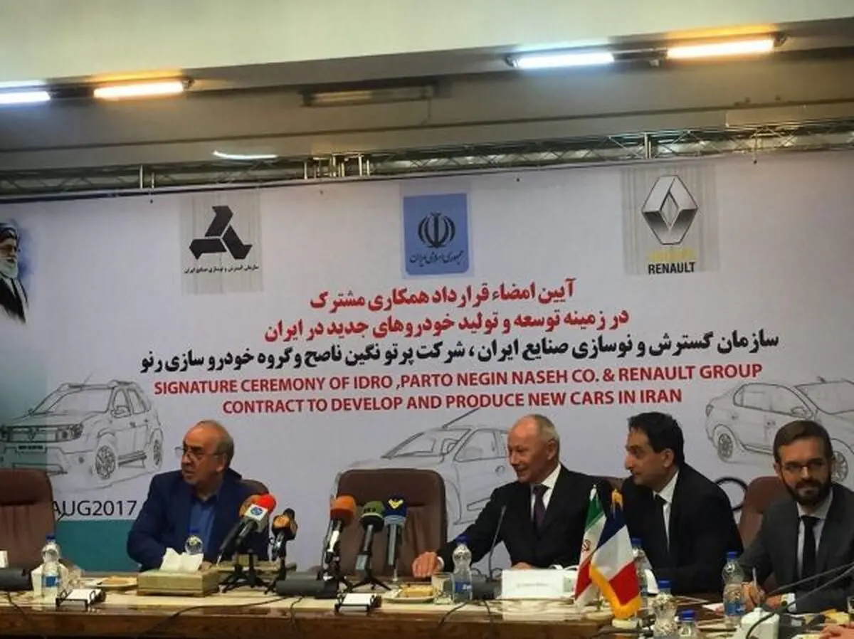 قرارداد رنو،موضوع سئوال از وزیر صنعت