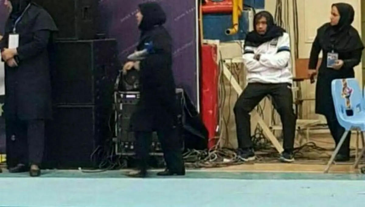 اتفاقی باورنکردنی؛ روسری روی سر سرمربی تایلند در گرگان (عکس)