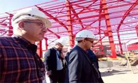 بازدید عضو هیات مدیره بانک صنعت و معدن از نیروگاه غرب مازندران