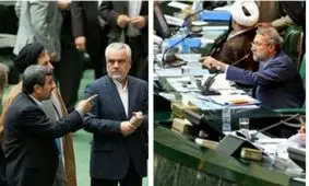 تماس تلفنی لاریجانی با احمدی‌نژاد پس از «یکشنبه سیاه»/لاریجانی گفت نمی‌توانیم مملکت را رها کنیم وناهماهنگ باشیم