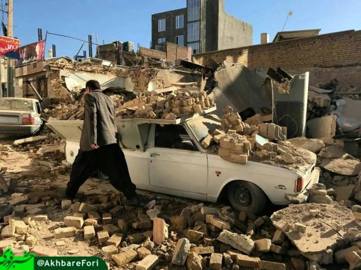 ویرانی‌های زلزله کرمان