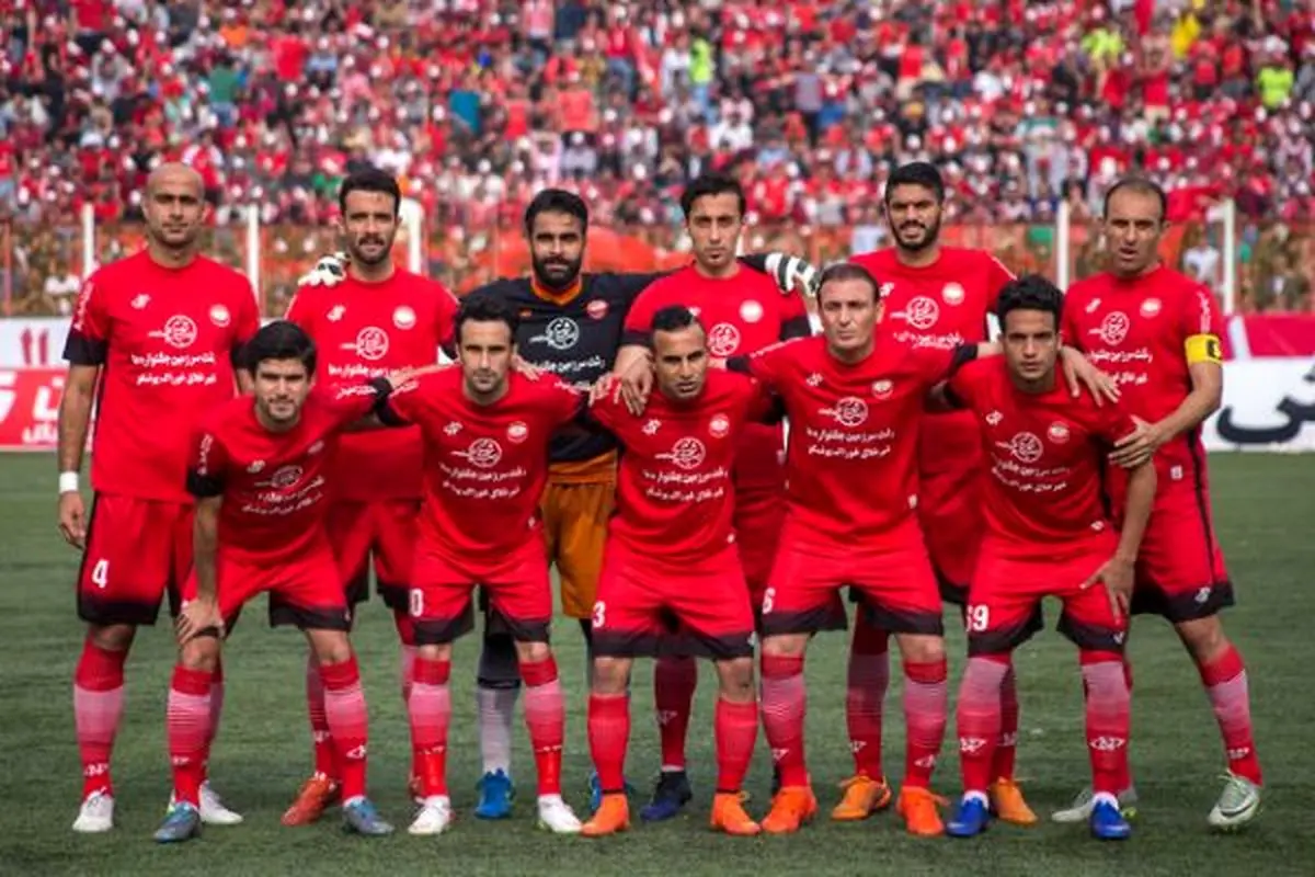 میزبانی تیم سپیدرود رشت برابر پرسپولیس تهران