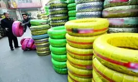 فیلم/ لاستیک‌های چینی بلای جان مسافران در جاده‌های کشور