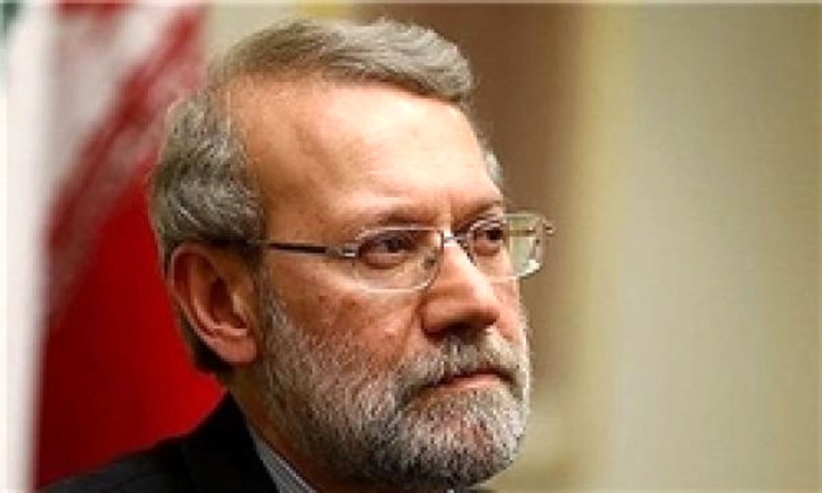 چندش لاریجانی از رفتار ترامپ+فیلم