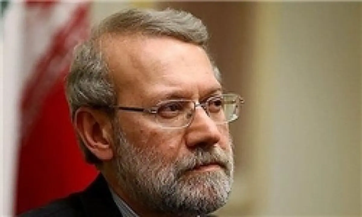 چندش لاریجانی از رفتار ترامپ+فیلم