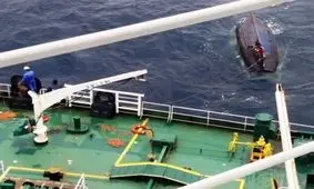 نفتکش ایرانی ۵ ماهیگیر سریلانکایی را نجات داد + عکس