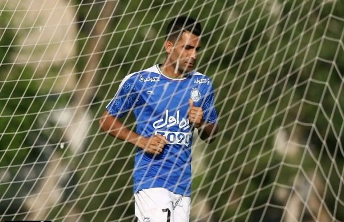 ستاره ناراضی استقلال مصدوم شد و تمرین را ترک کرد