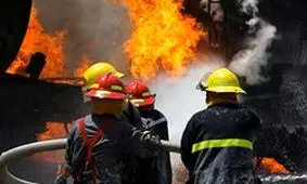 حریق اتوبوس در محور هراز به خیر گذشت