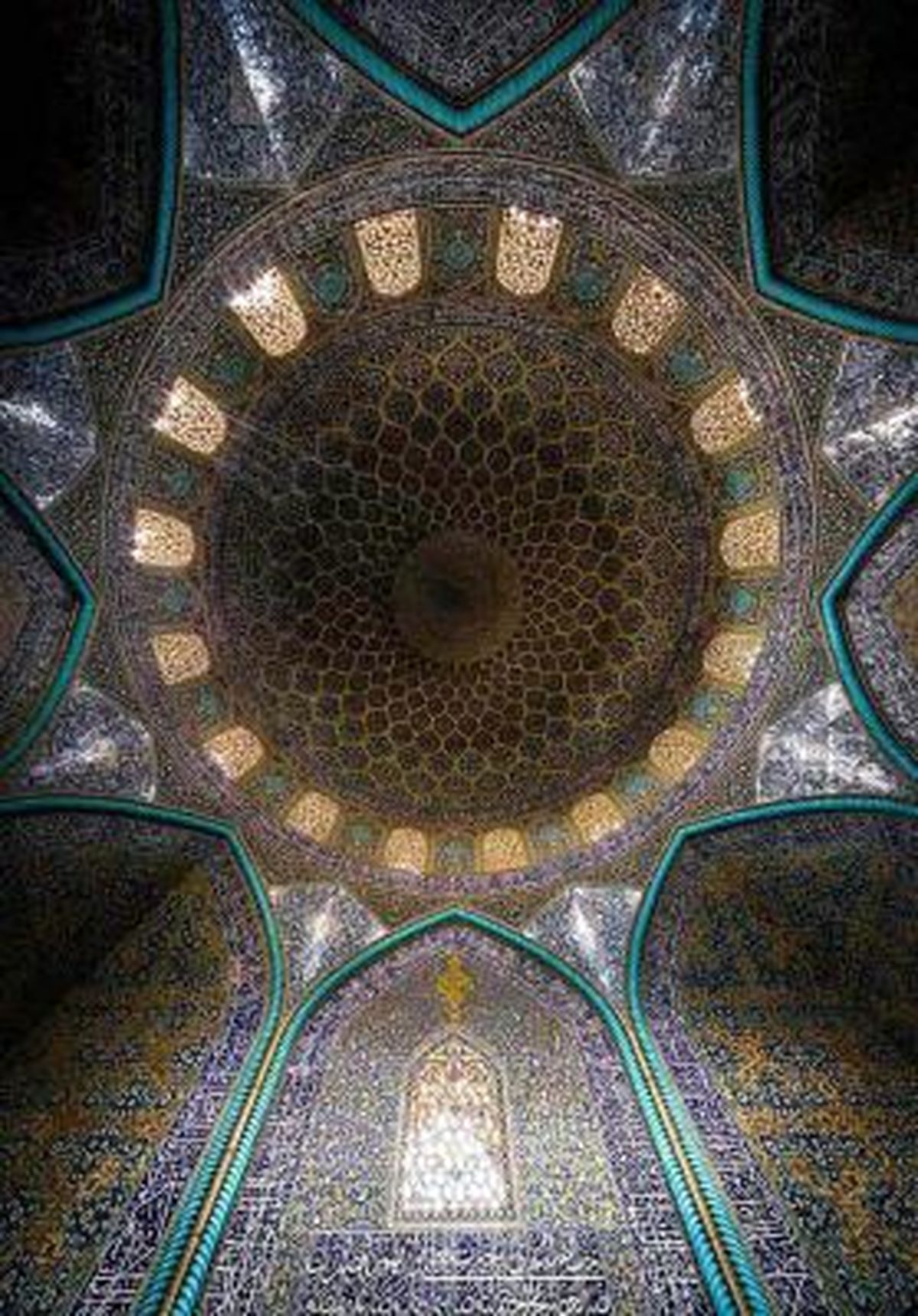 شاهکار معماری اصفهان از یک زاویه ویژه + عکس