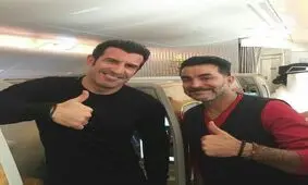 لوئیز فیگو در راه تهران