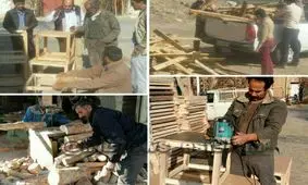 خمینی شهری ها به کمک زلزله زدگان شتافتند / کرسی های اصغرآباد به کرمانشاه می رود+تصاویر