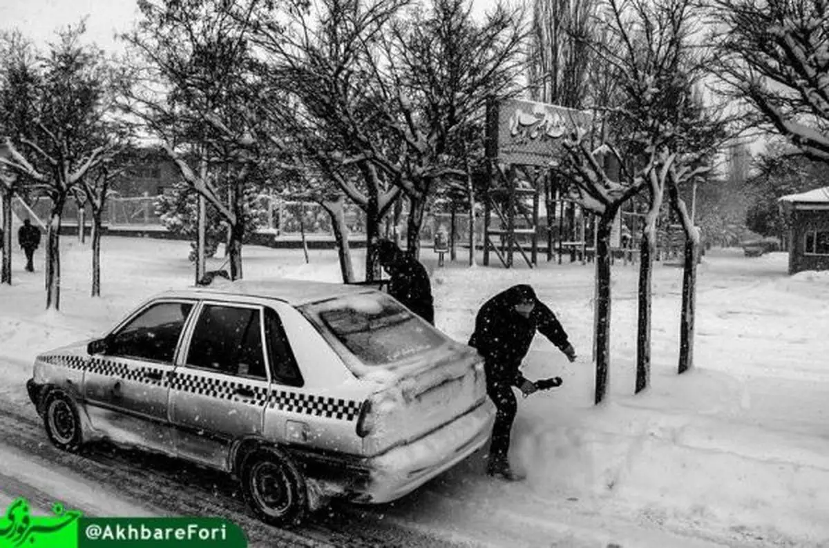 بارش بارف در استان اردبیل / تعطیلی مدارس و دانشگاه‌ها
