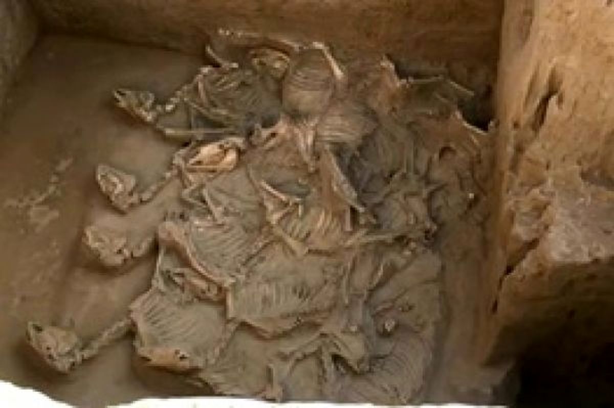 کشف مقبره های باستانی در چین