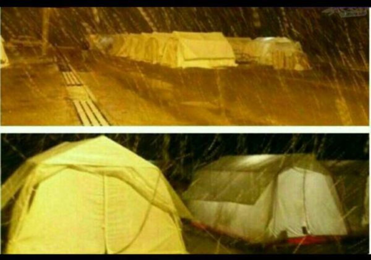 کابوس باران و برف و رؤیای کانکس در مناطق زلزلهزده کرمانشاه