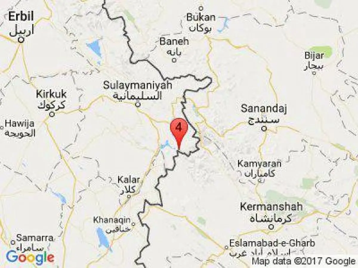 زمین لرزه 4.5 ریشتری در کرمانشاه