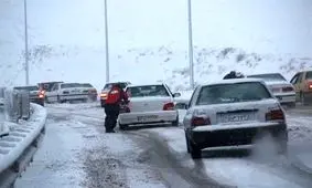 ریزش بهمن و مسدود شدن محور پونل خلخال