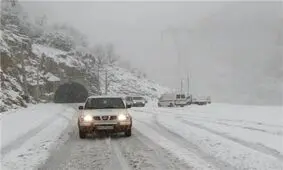 انسداد محور پونل ـ‌خلخال/ بارش برف در محورهای خراسان رضوی و گلستان/ ترافیک نیمه‌سنگین در محورهای شمالی به سمت تهران