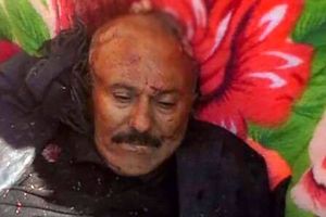دفن جسد علی عبدالله صالح در صنعاء