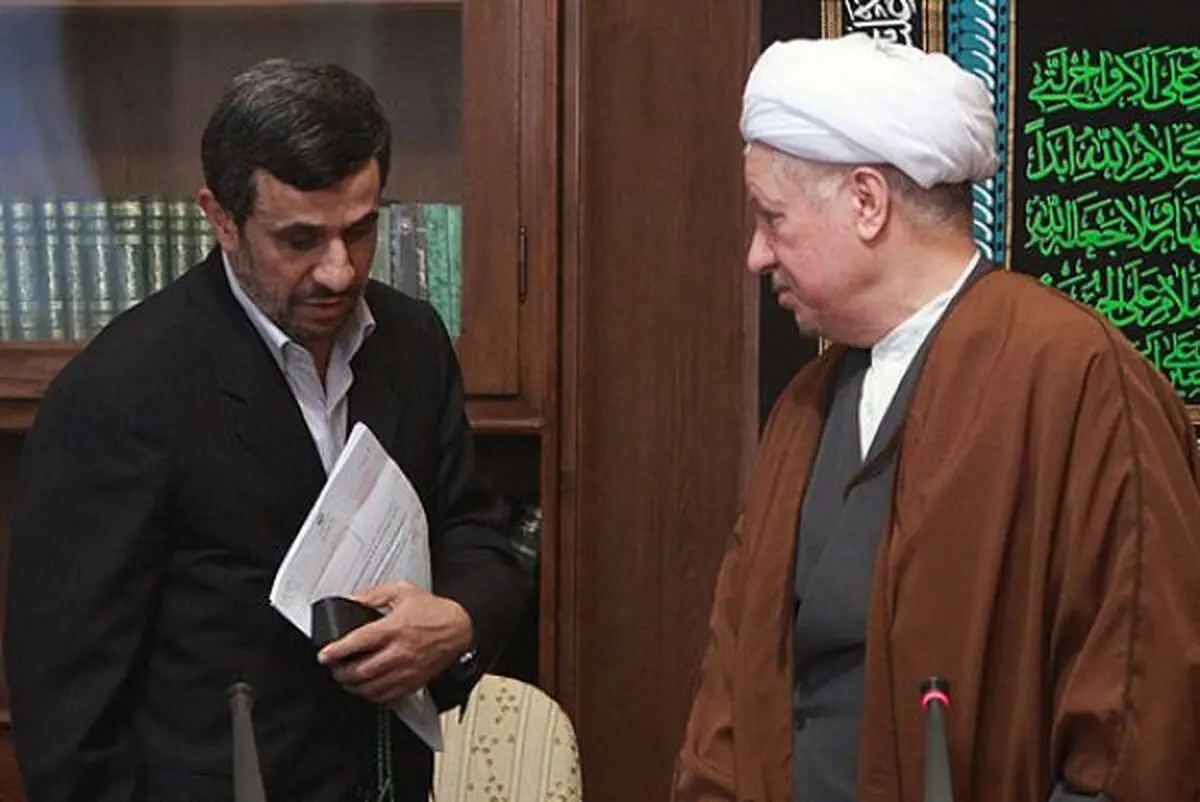 تحقق پیش‌بینی آیت‌الله هاشمی درباره آینده احمدی‌نژاد