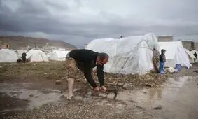 وضعیت مردم سرپل ذهاب پس از طوفان شب گذشته