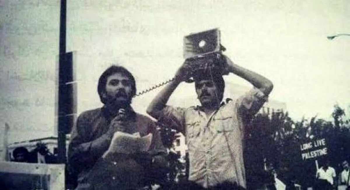 عکسی متفاوت ار دوران جوانی محمد جواد ظریف در آمریکا