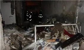 انفجار کپسول در ریگان مادر و فرزندی را به آتش کشید