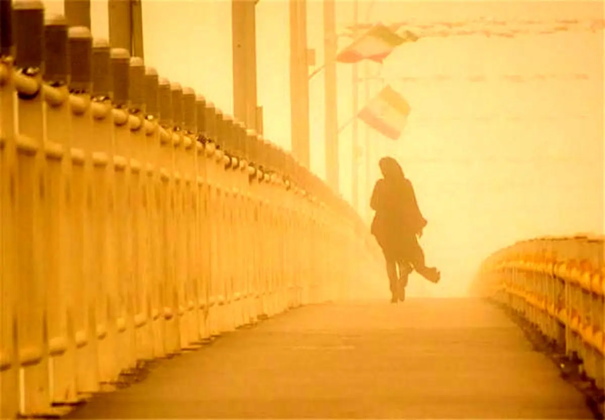 باد و گرد و خاک در منطقه سیستان و بلوچستان